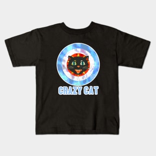 CRAZY CAT Kids T-Shirt